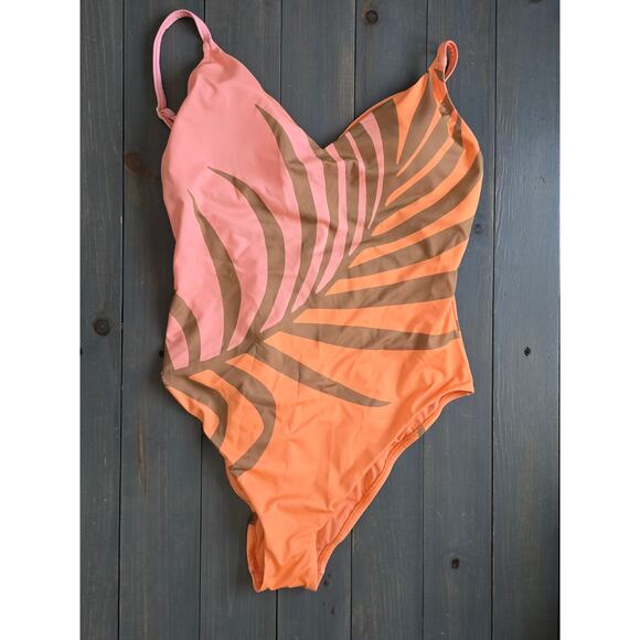 NWT Sanctuary High-Leg One-Piece Swimsuit - XL - Picture 4 of 4